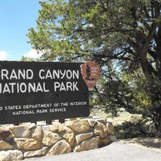 Grand Canyon entrance sign